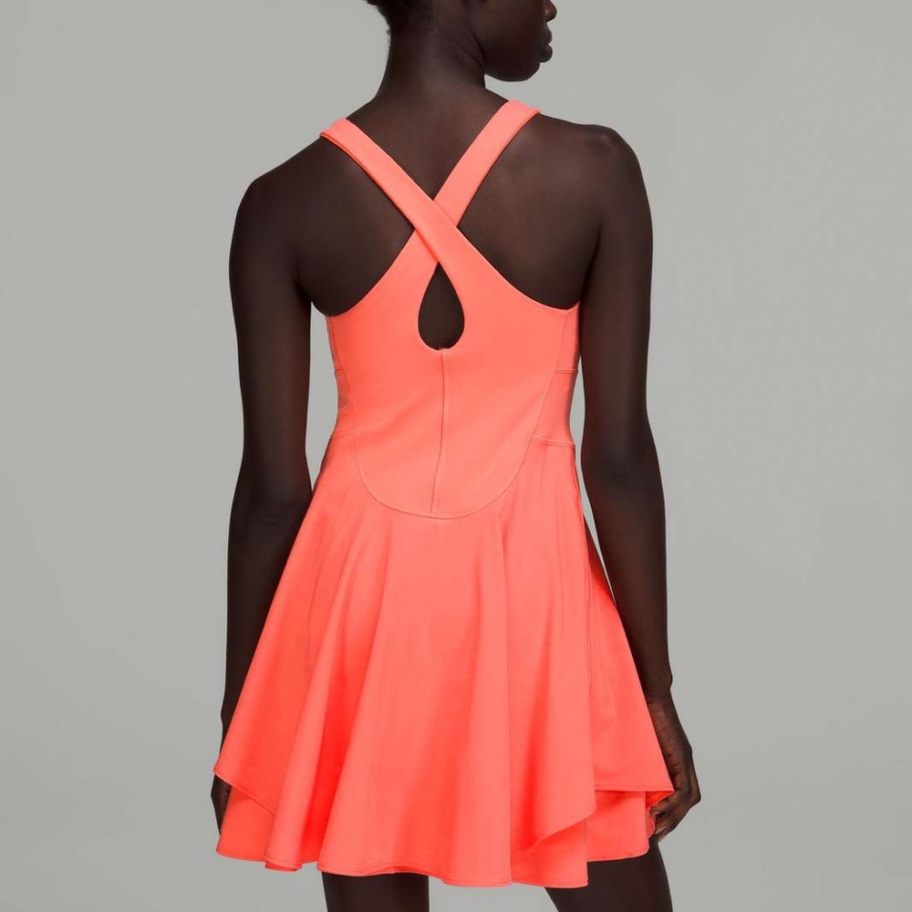 lululemon Court Crush Dress in Raspberry Cream